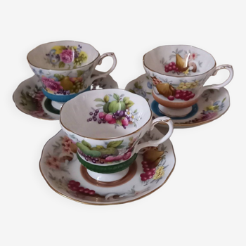 Royal Albert series country fayre mugs