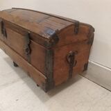 Large oak chest pirate style