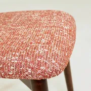 Dining chair set of 8 red crab