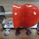 Vintage orange wall lamp östling gnosjö öjg sweden