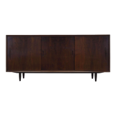 Walnut enfilade, Danish design, 1970s, production: Denmark