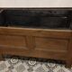 Old XIX solid dark wood dresser