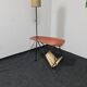 Table d’appoint vintage lampadaire et porte-papier