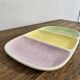 Dish from the Gien earthenware factory with 3 compartments