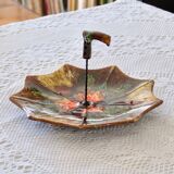 Large old ceramic umbrella tray