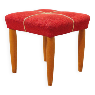 Tabouret par Uluv années 1960 Tchécoslovaquie