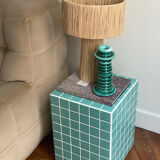 VColumn - turquoise blue/white