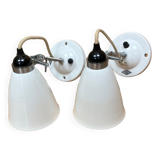 2 original btc hector wall lamps