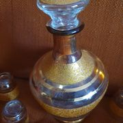Service à liqueur vintage verrerie de Monaco