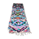 Former Moroccan boucherouite carpet 215 x 80 cm