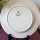 Large vintage flat plate, hand-painted, Italy.