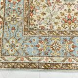6x9 Sky Blue Turkish Vintage Area Rug 178x286Cm SK 24678