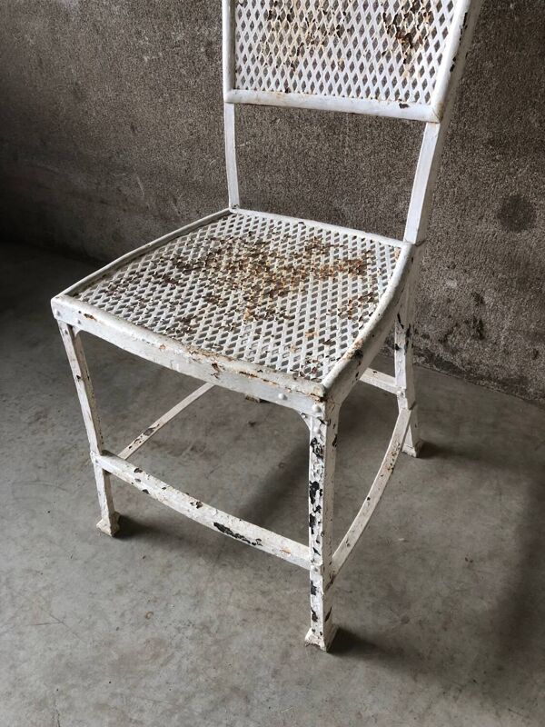 Chaise de jardin design Gustave serrurier bovy