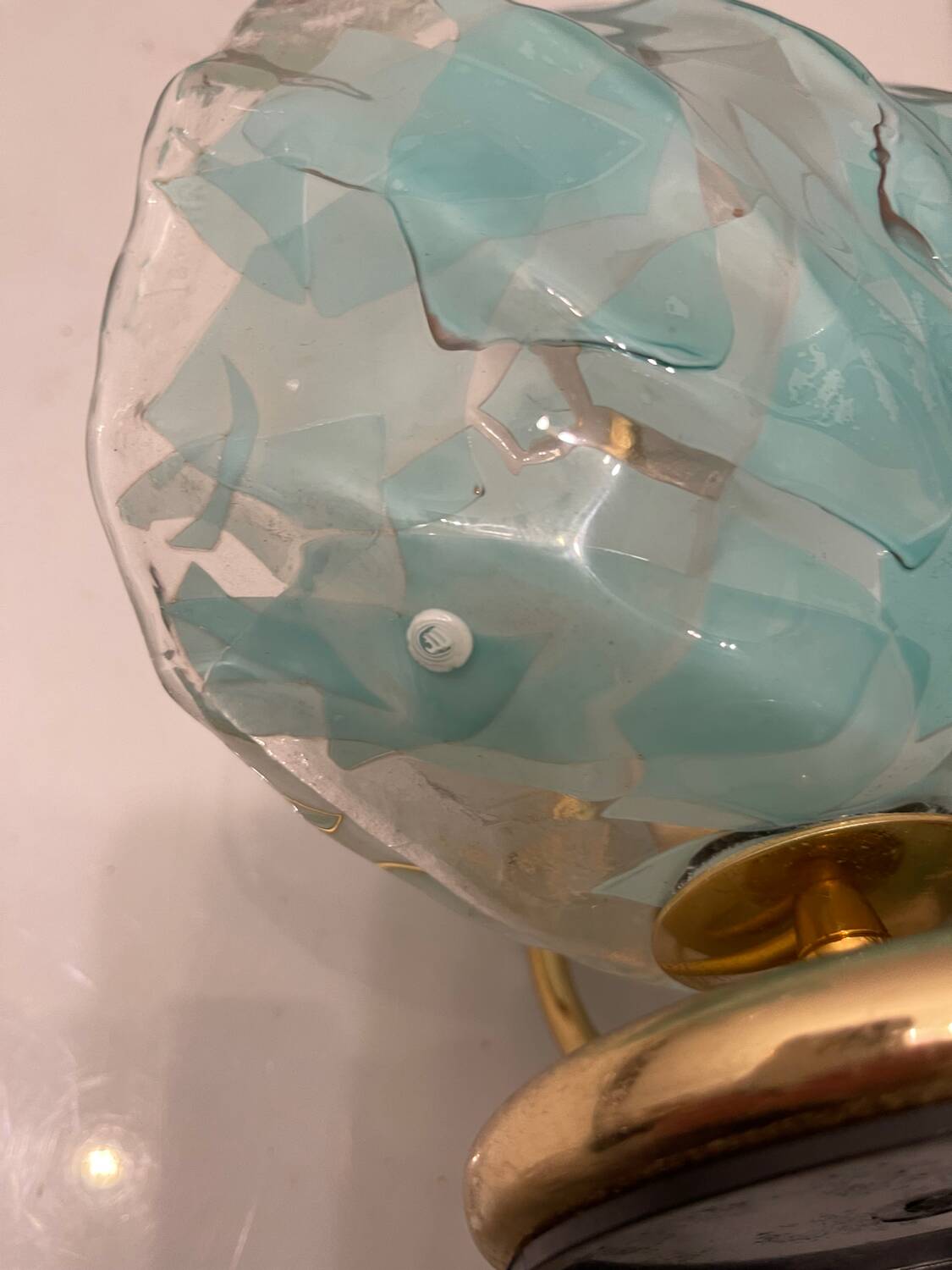 Murano Glass Table Lamps Set of 2 by La Murrina