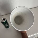 Vintage 1970 Moustiers ceramic faience vase - 26 cm