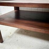 Art Deco coffee table in mahogany and veneer 20th century