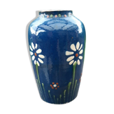 Vase terre cuite vernissée Alsace 1922
