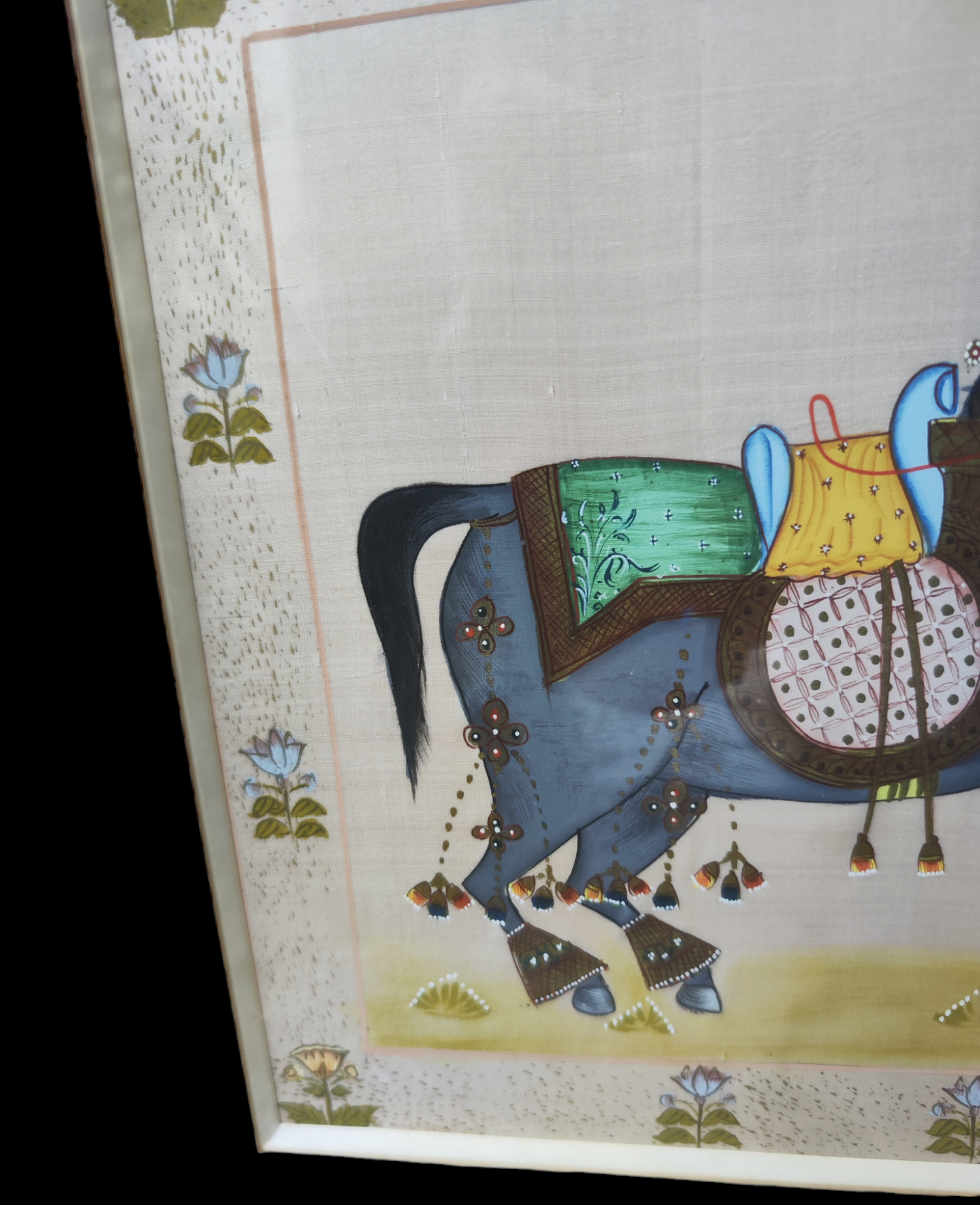 Mughal style gouache