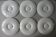 Set of 6 seashell plates Orchies Moulins de Loups