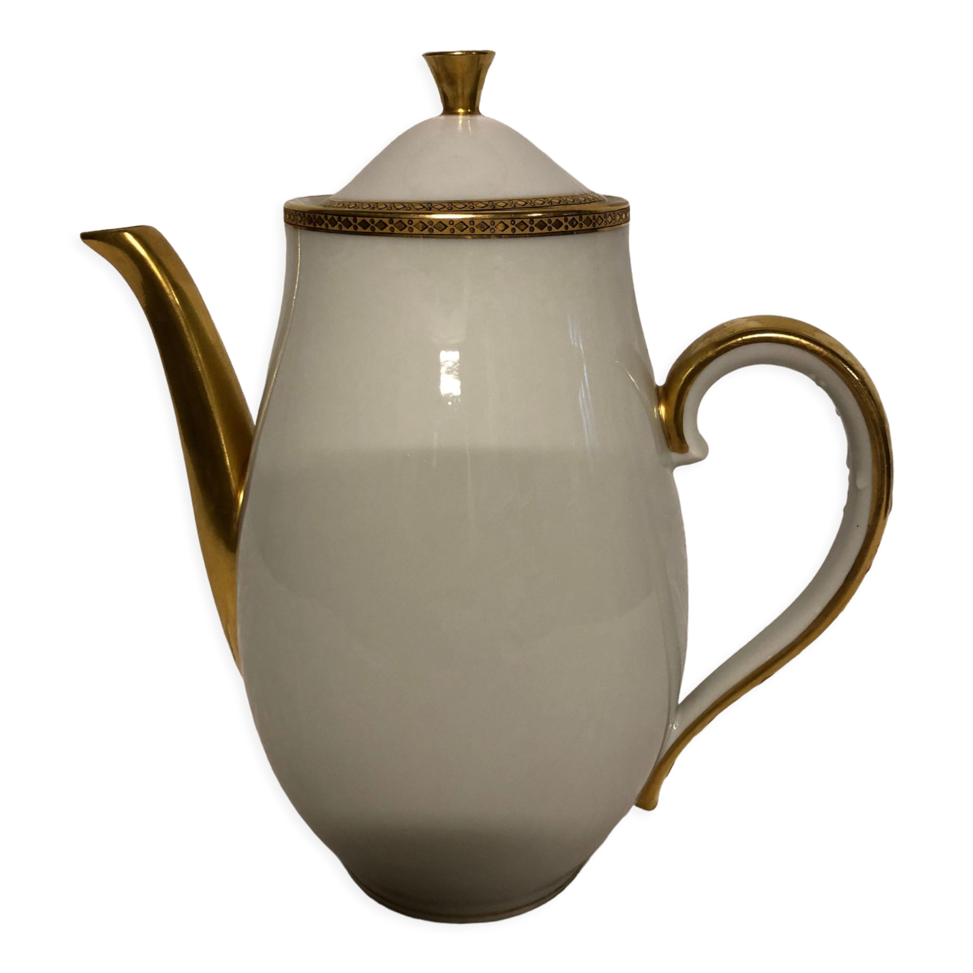 Limoges porcelain teapot
