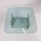 Vintage italian marble and glass coffee table, 1970s