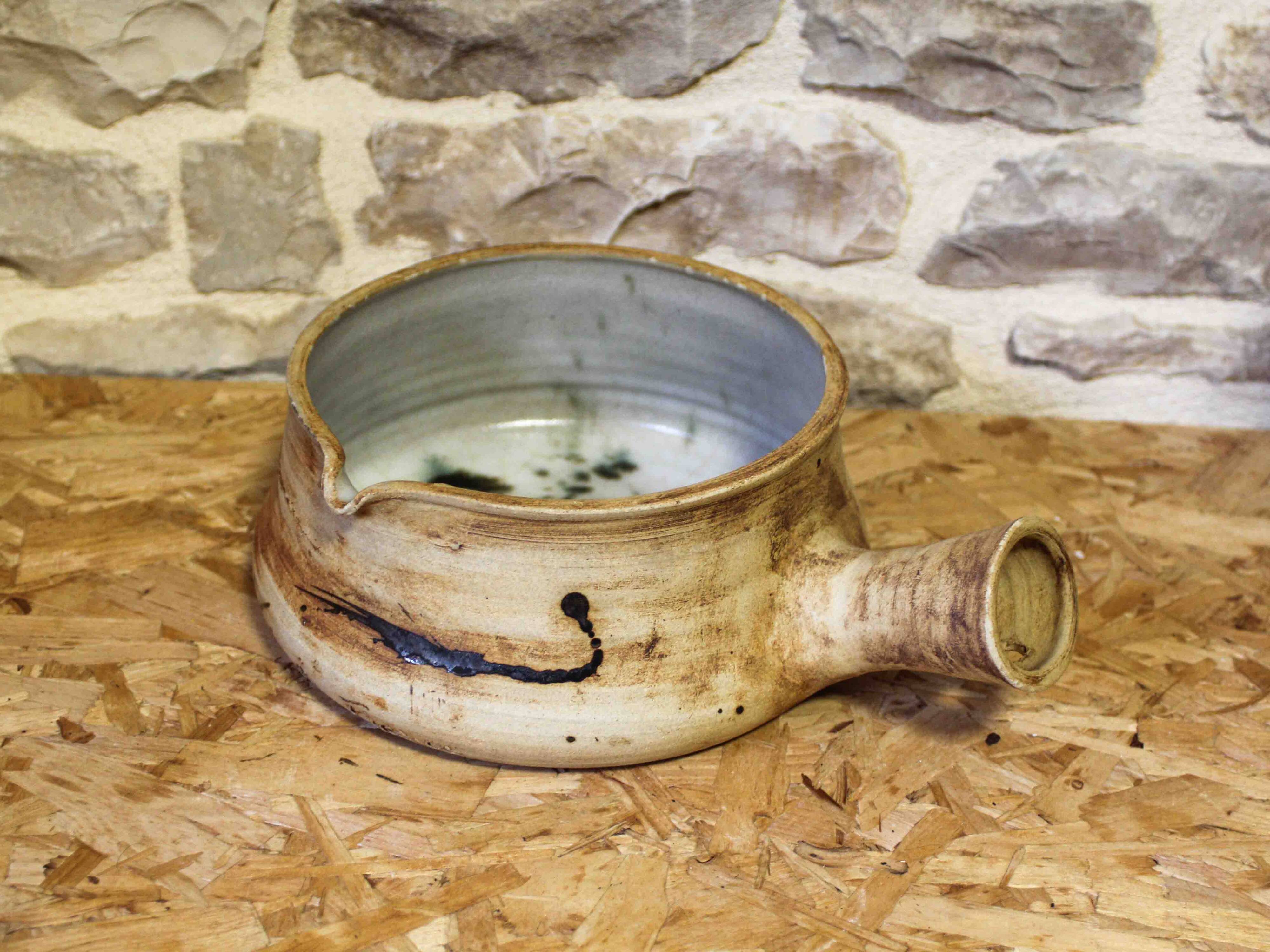 Large ceramic casserole Pottery of Colombier