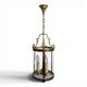 Circular bronze lantern