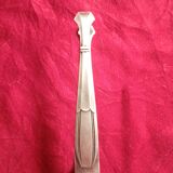 “art deco” silver metal sugar tongs