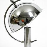 Large exceptional 1960s chrome table lamp by Gebrüder Cosack