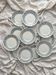 12 flat ironware plates “Louis XVI” Saint Amand and Hamage