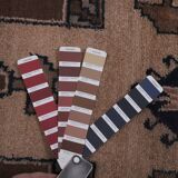 Vintage Turkish rug from Oushak, handwoven 138x244 cm