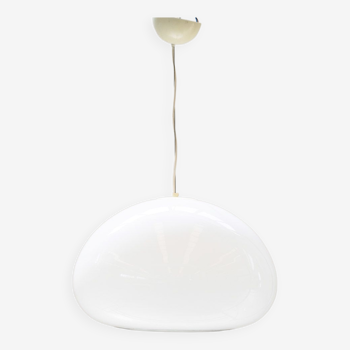 Suspension noir et blanc, par Pier Giacomo et Achille Castiglioni pour Flos 1965