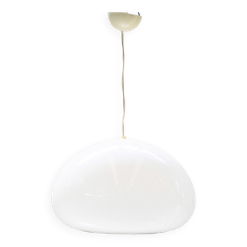 Black and white ceiling lamp, by Pier Giacomo and Achille Castiglioni for Flos 1965