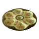Assiette a huitre en faience de hb quimper