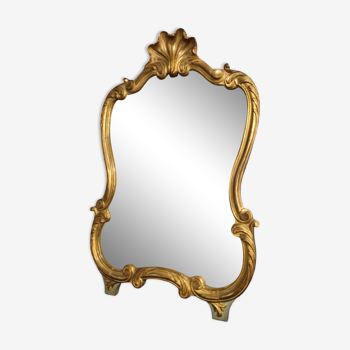 Miroir vintage doré 58x88cm