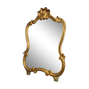 Miroir vintage doré