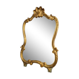 Miroir vintage doré 58x88cm