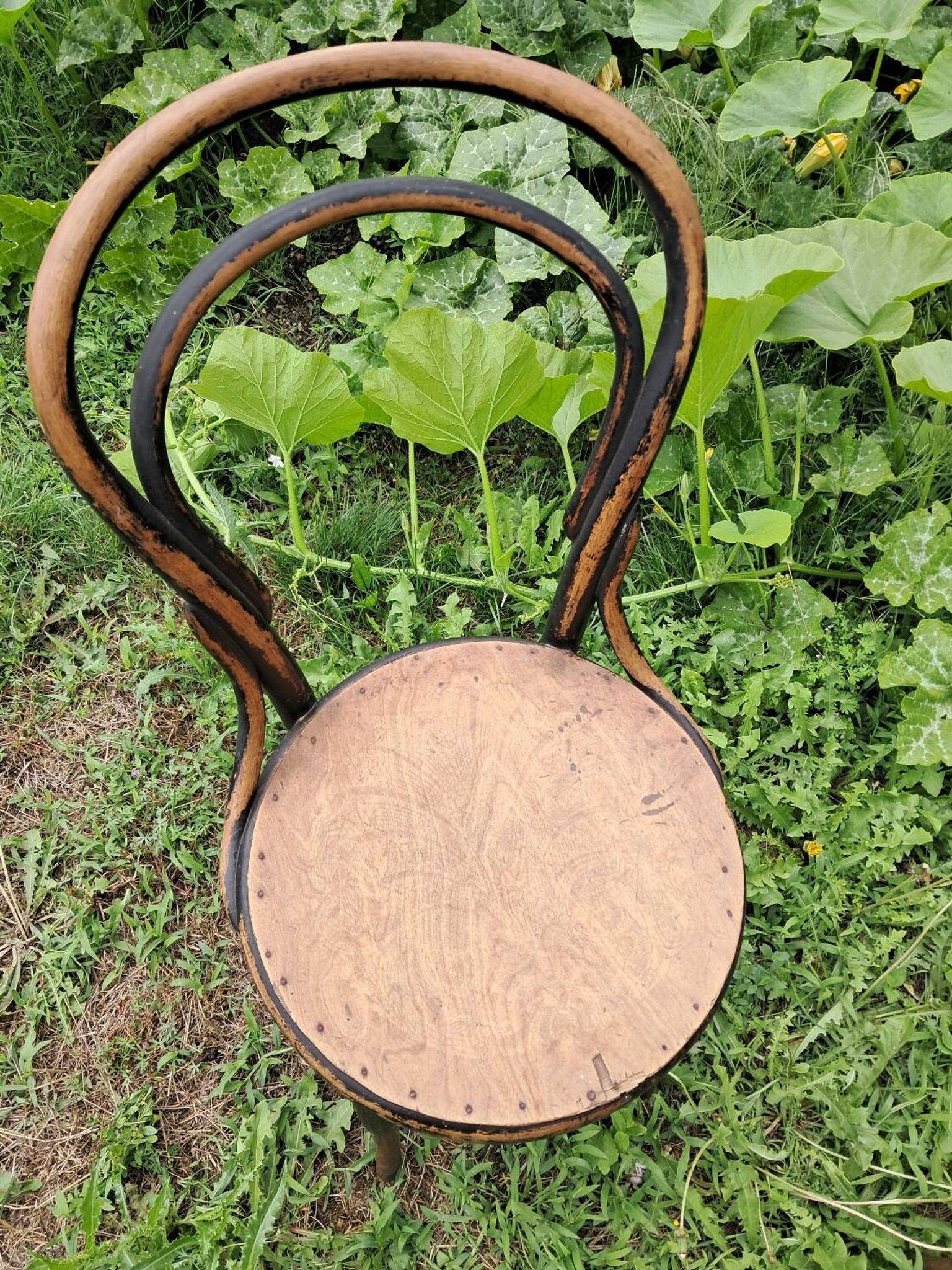 Pair of bistro-style chairs