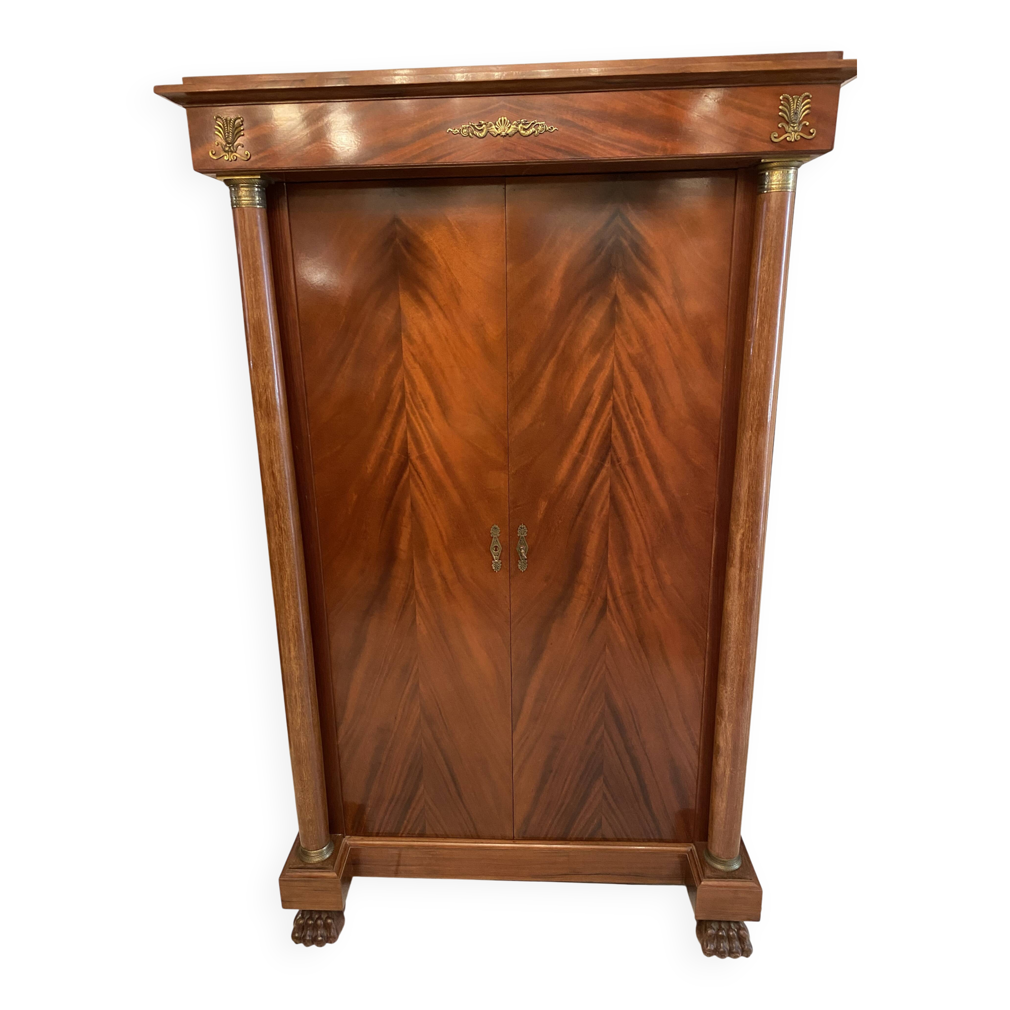 Small Empire Style Storage Cabinet