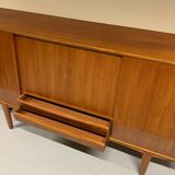 Buffet-bar danois en teck des années 1960