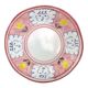 Assiette rose