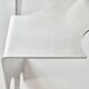 Puzzle - table basse sculpturale en acier inoxydable par Veliento