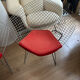 Fauteuil Diamond rouge H. Bertoïa édition Knoll contemporaine