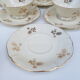 Limoges porcelain tea service, former royal factory.