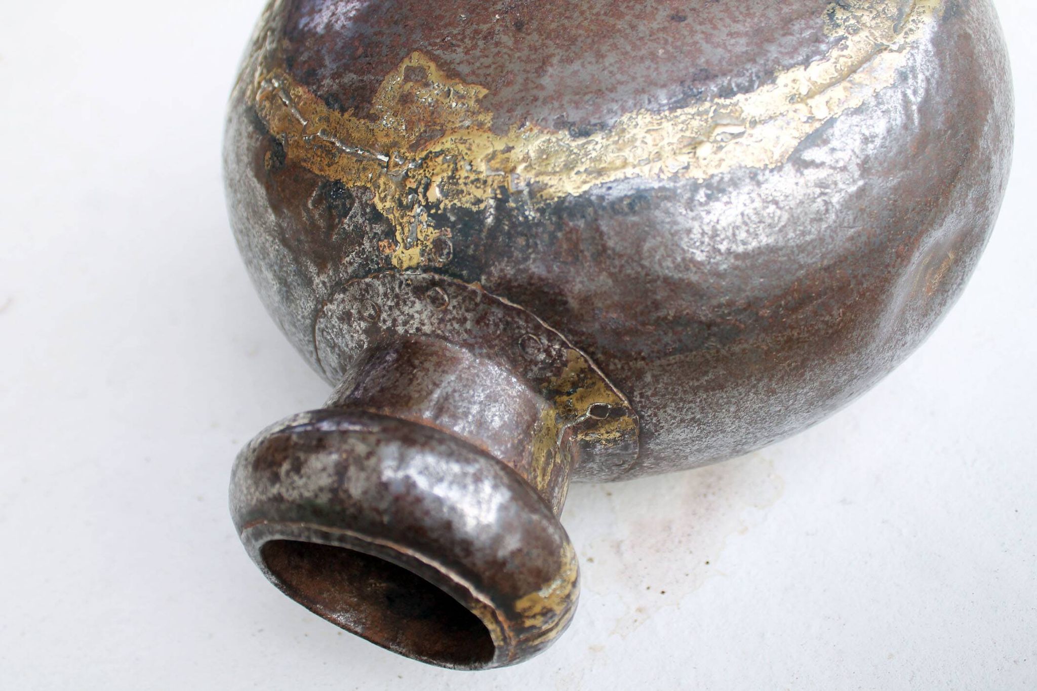 Vase - Gourde à eau artisanale traditionnelle du Rajasthan