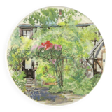 Gien, De Paris à Giverny, assiette à canapés