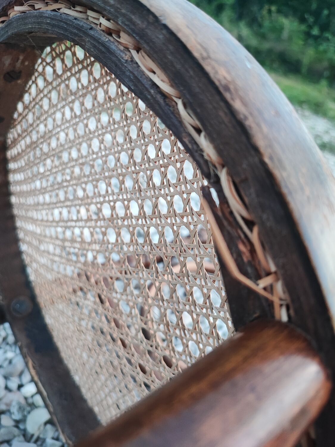 Fischel Austria cane chair