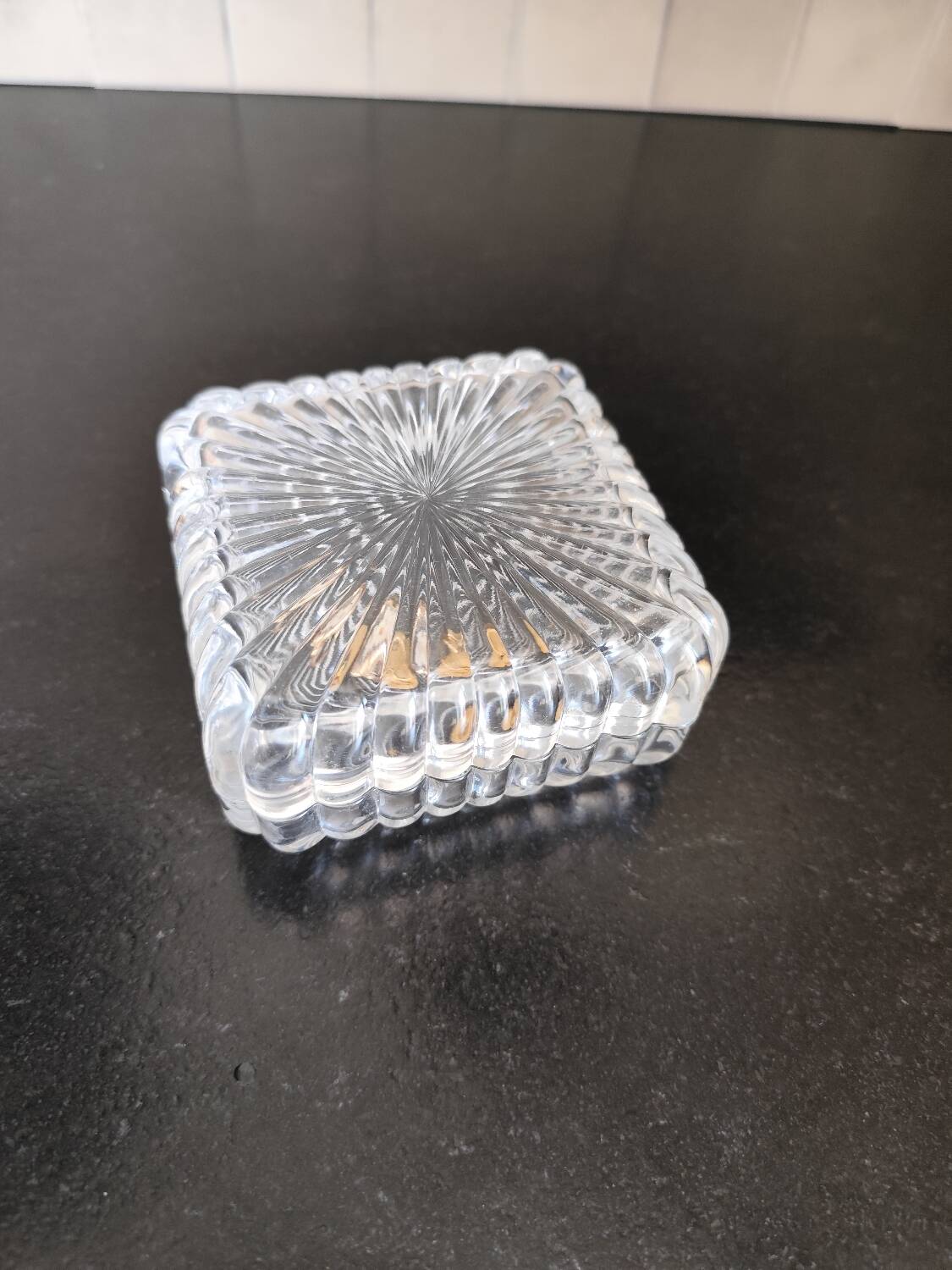 Crystal jewelry box