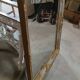 Napoleon III period mirror in wood and gilded and painted stucco, 106x83 cm