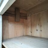 Armoire Alsacienne en pin milieu du XIX siècle